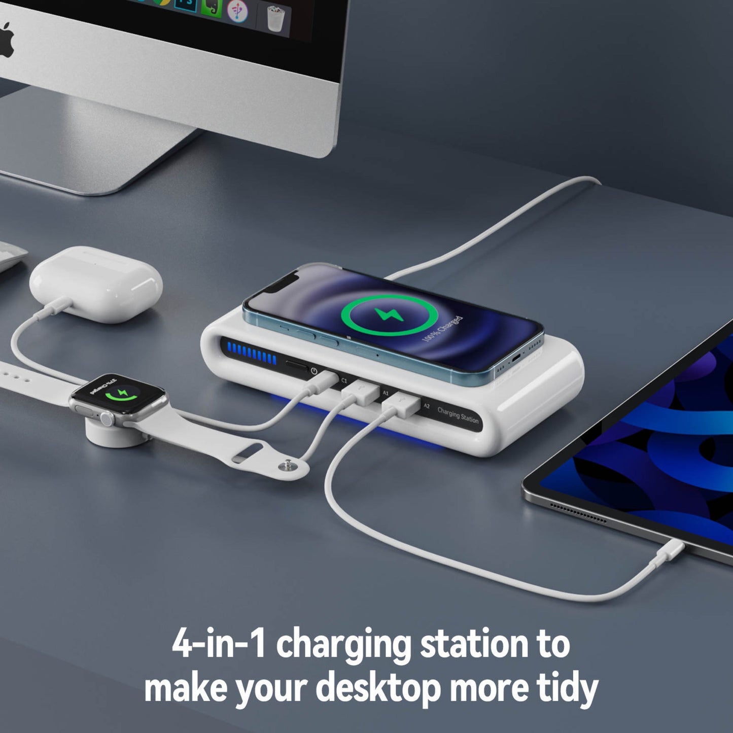 30W Qi Wireless Charging Station - DeLuxe YUL