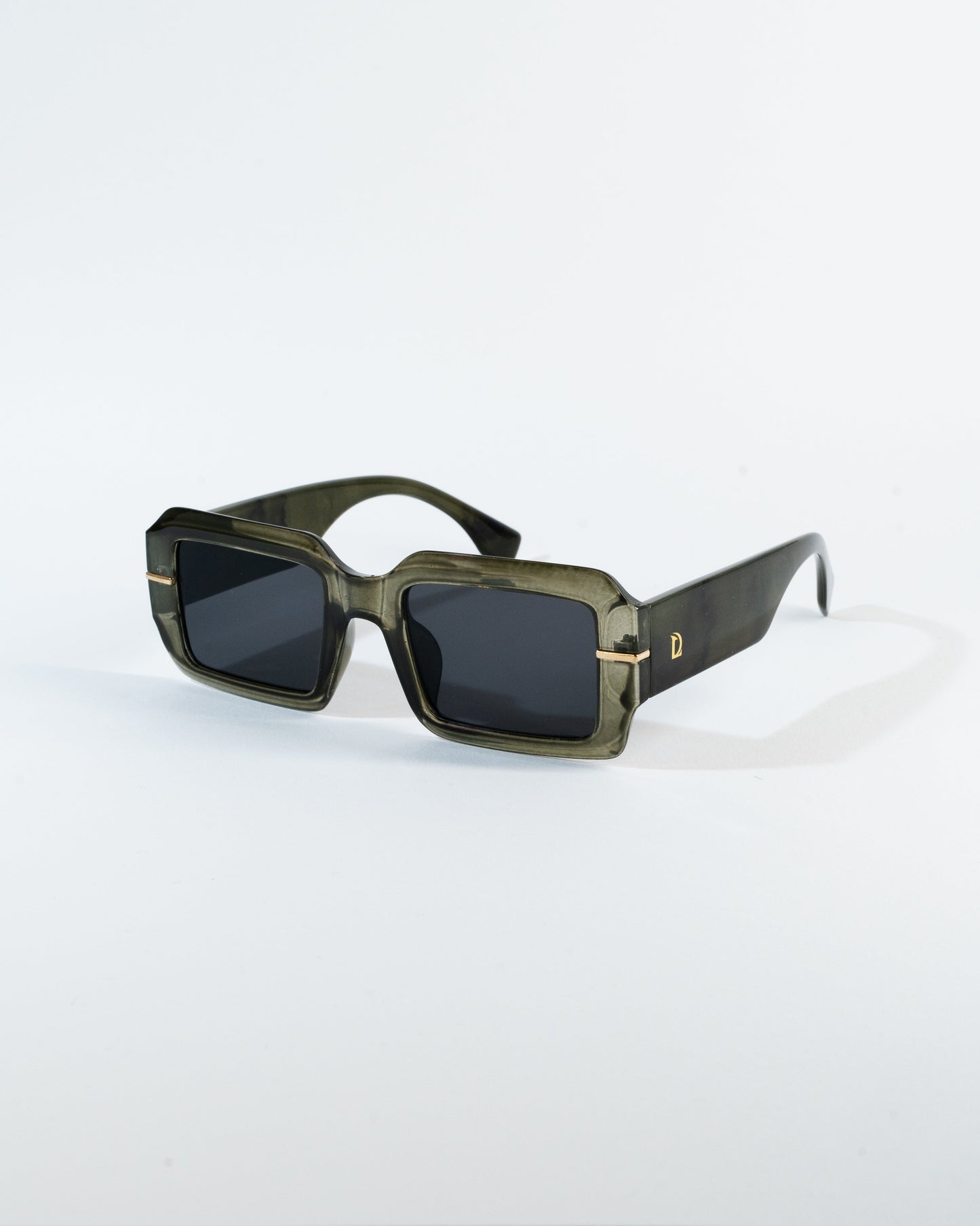 High-quality Rectangle sunglasses with UV 400 protection