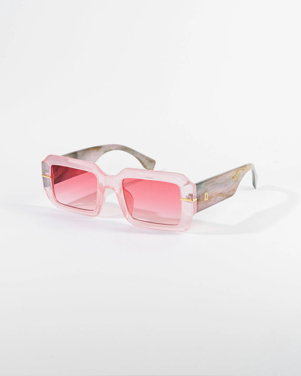 High-quality Rectangle sunglasses with UV 400 protection