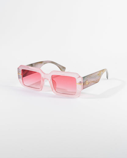 High-quality Rectangle sunglasses with UV 400 protection