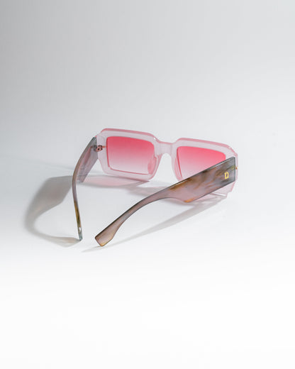 High-quality Rectangle sunglasses with UV 400 protection