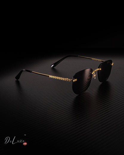 High-quality Rimless sunglasses with UV 400 protection