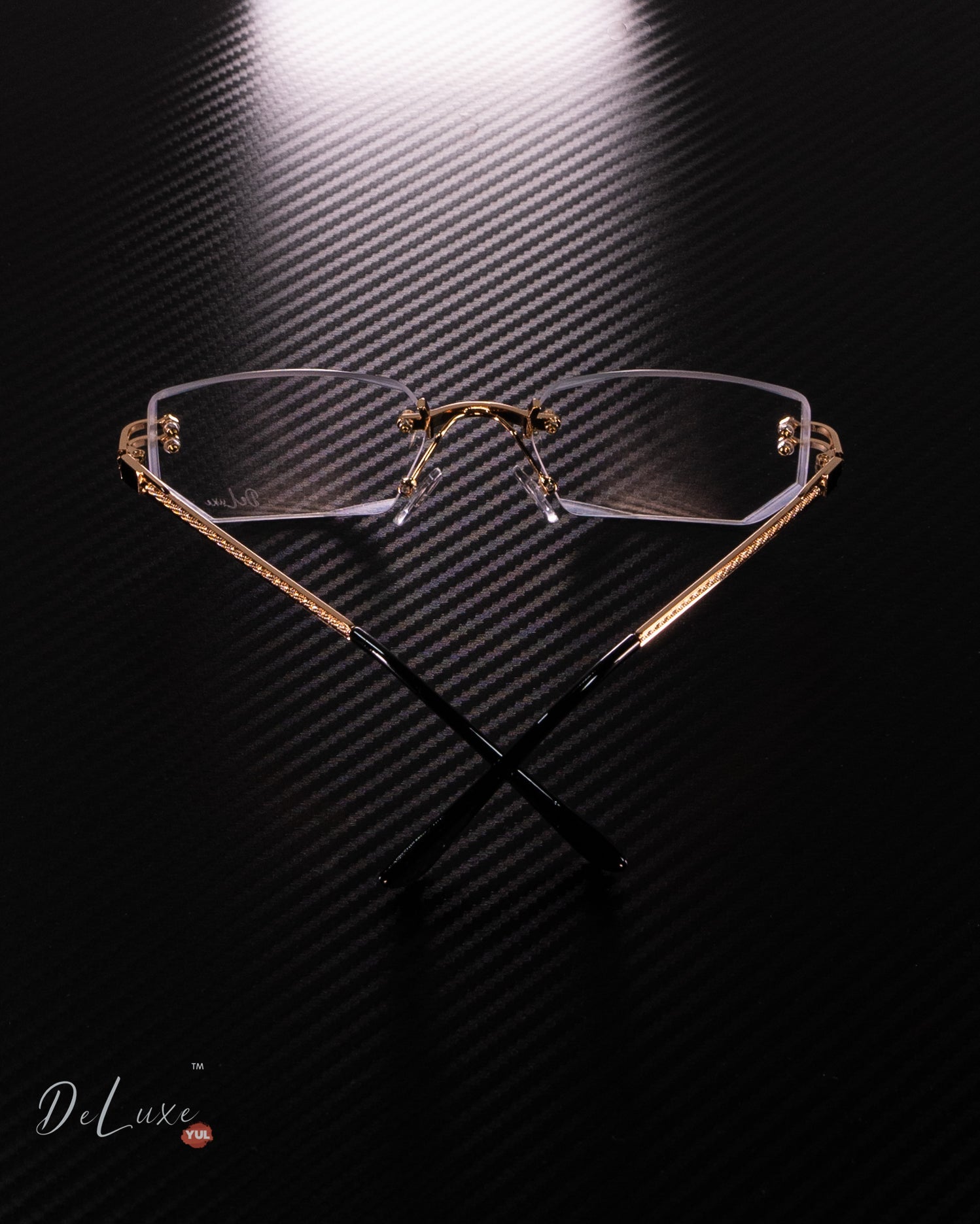 High-quality Diamond cut clear lenses eyewear