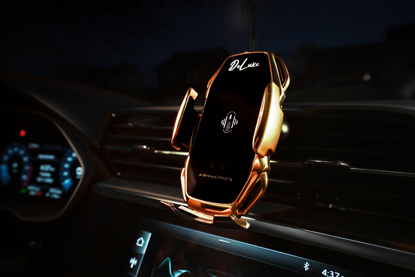 QI Wireless Car Charger - Automatic Induction - DeLuxe YUL