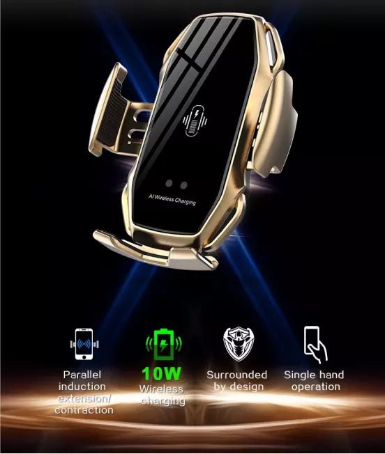 QI Wireless Car Charger - Automatic Induction - DeLuxe YUL