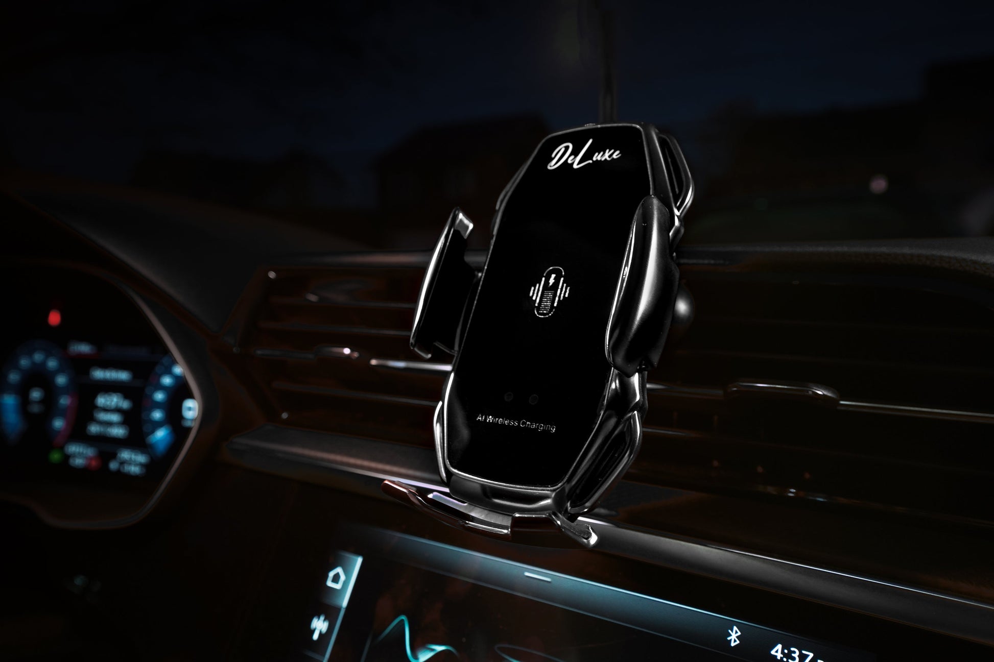 QI Wireless Car Charger - Automatic Induction - DeLuxe YUL